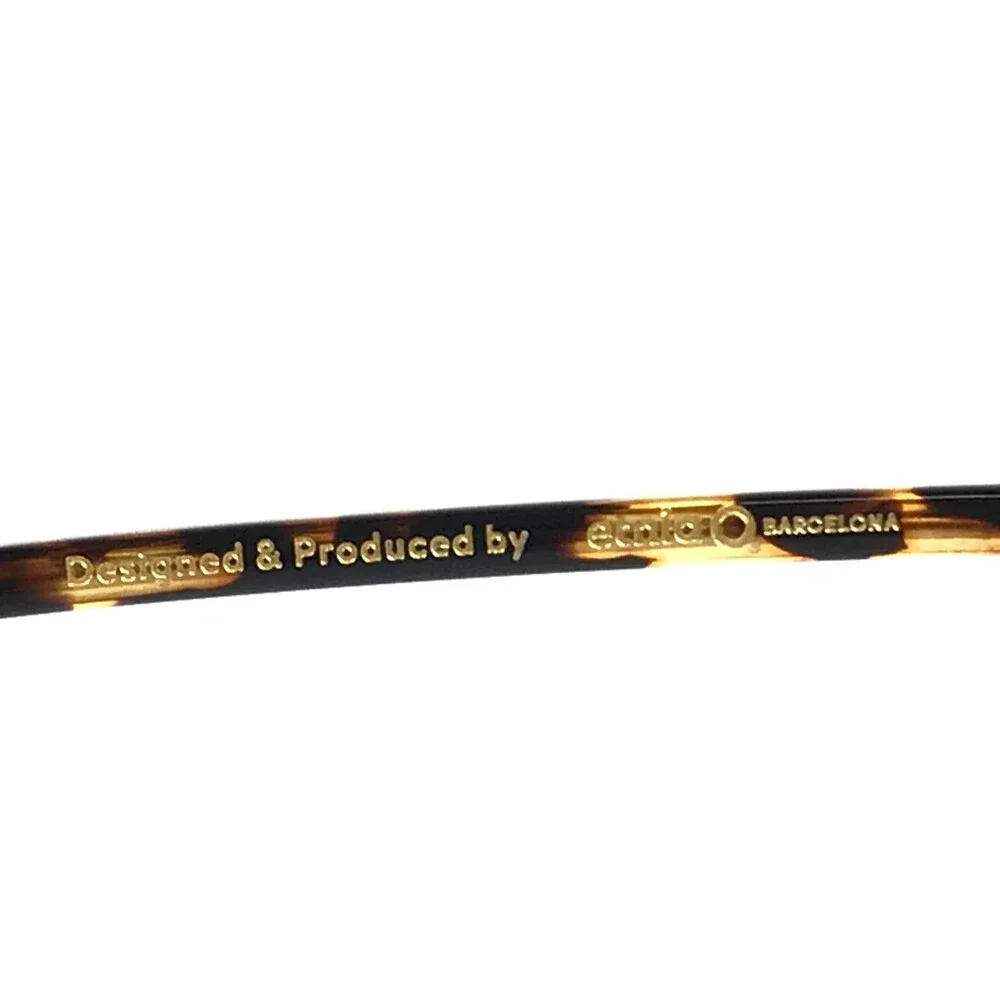 Etnia Barcelona Eyeglasses Frames UME PGRD Pink Gold Red Rose Gold 56-17-142
